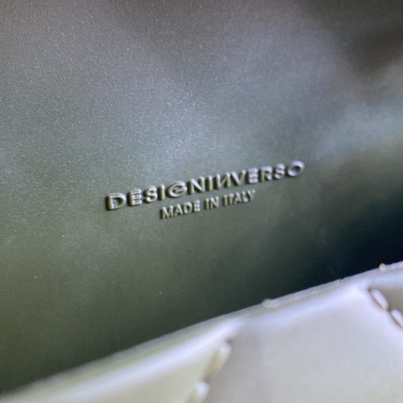 DESIGNINVERSO Milano crossbody bag. Forest Green - Picture 6 of 9